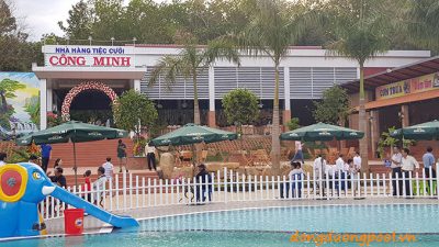 Nhà hàng bể bơi kinh doanh Thành Công Bình phước